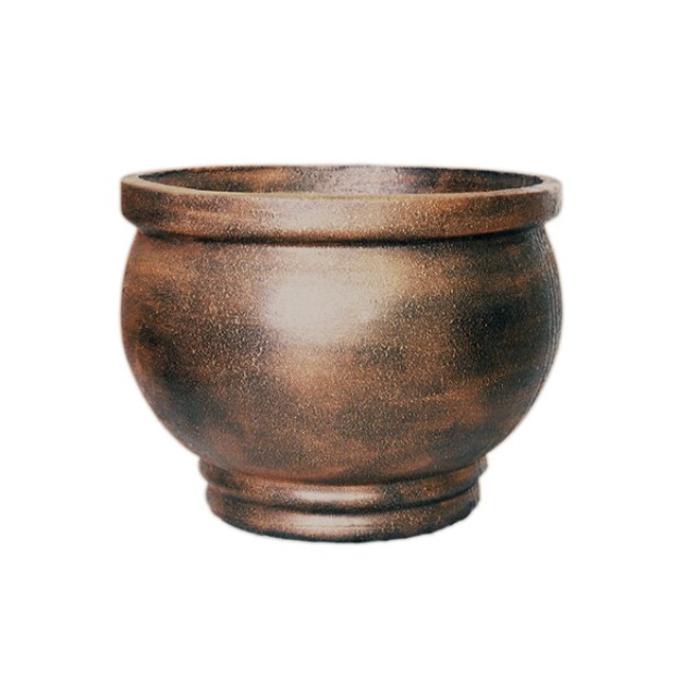 VASO BOJUDO LISO BRONZE7